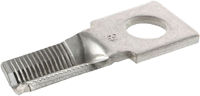 V-Anschlusslasche für V-Klemme 35 - 70 (95) mm², LB = 8,5 mm
