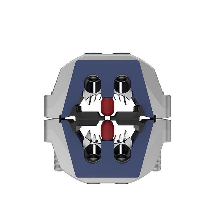 Schraub-Compakt-Kabelabzweigklemme  4-Leiter Al 150mm²se; Abzweig:50-150mm²