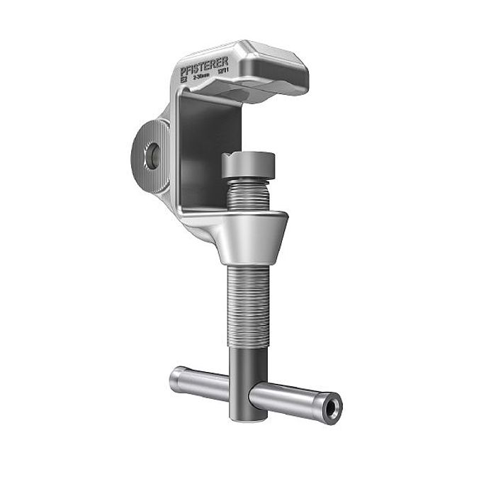 Erdungsklemme E2 mit Schraubknebel Klemmweite 2-30mm, Ik=13,8 kA/1s