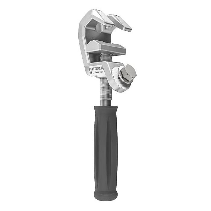 Universal-Erdungsklemme  U5 mit Handgriff f. Kugel ø25/30mm, Klemmbereich 25mm, Ik=29,6kA/1s