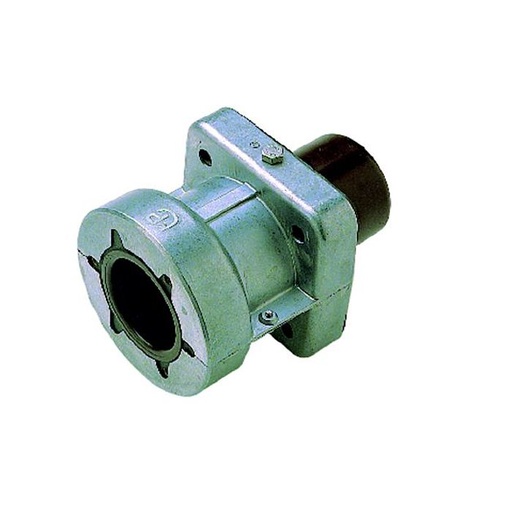 [827158001] Trafo-Steckbuchse  gerade  Gr.0  24 kV 4-eckig  L=68 mm