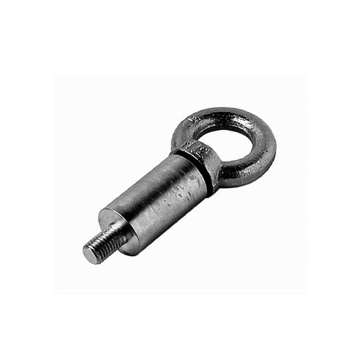 [564471001] Distanzbolzen M12 mit Ringschraube zum Einhängen des Flaschenzuges