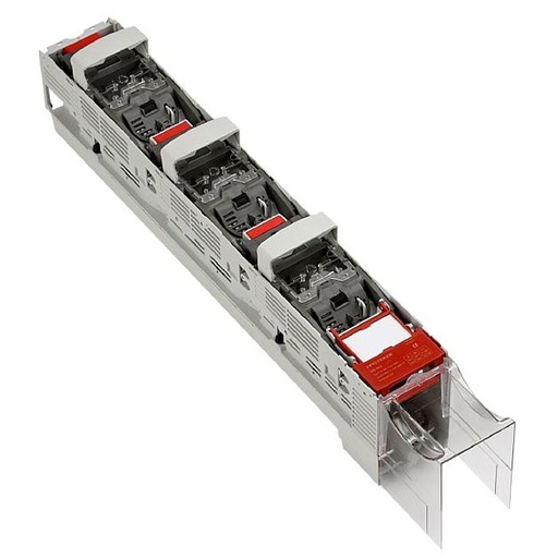 [526980100] NH-Lastschaltleiste Gr.3, 630A, 1-polig   M12x40mm Anschlussraum-Abdeckung. Typ: P /