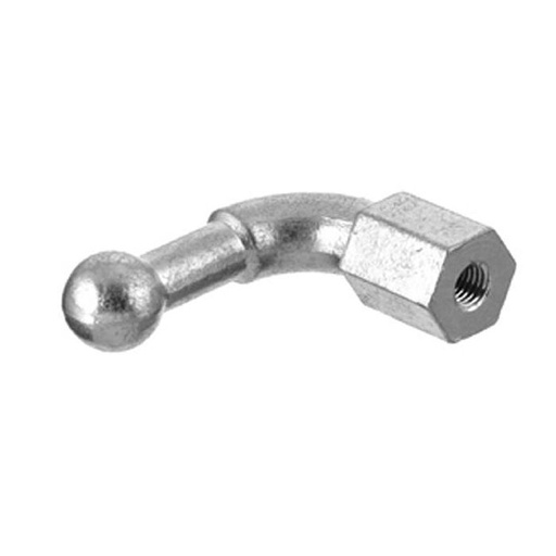 [360385002] Kugelbolzen, D=25mm,M12 Innen,45° gewinkelt Ik=18,7kA/1s