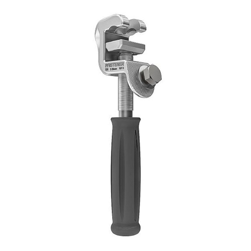 [364704003] Universal-Erdungsklemme  U4 mit Handgriff für Kugel ø25 mm, Klemmbereich 20 mm, Ik=29,6kA/1s