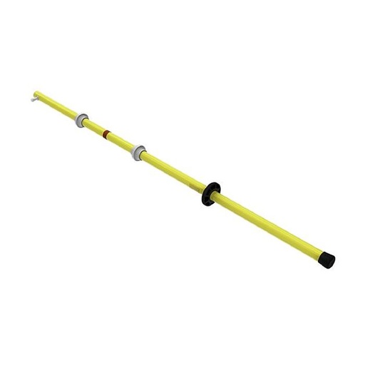 [364827008] Schaltstange mit Betätigungsbolzen u. Begrenzungs- scheibe, bis 110kV, L=5m d=33mm, mit 3 Silikon-