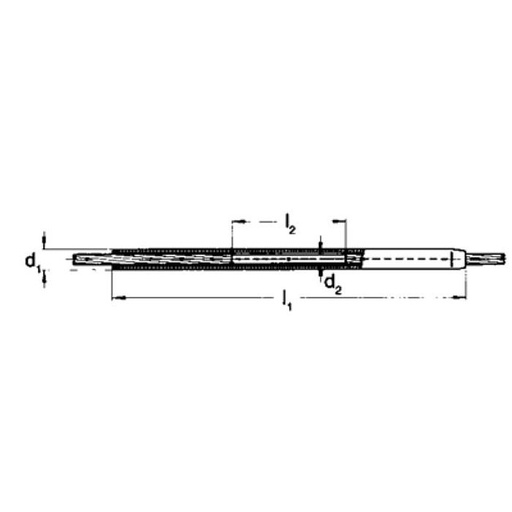 [305520001] Pressverbinder  Al/St  zugfest Al/St 120/20 mm²  KZ 25/13