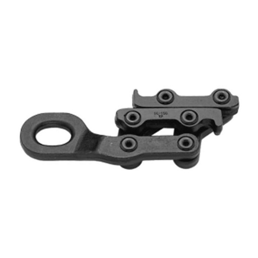 [330656003] Seilspannklemme  Cu, St 16-70mm² brüniert Leiter-ø:4-12mm, max. Bel.:17kN, Ösenmaß:27mm