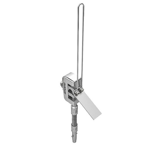 [361499001] Fahrdraht-Erdungsklemme P51D Ri 80 - 150, flexible Spindel